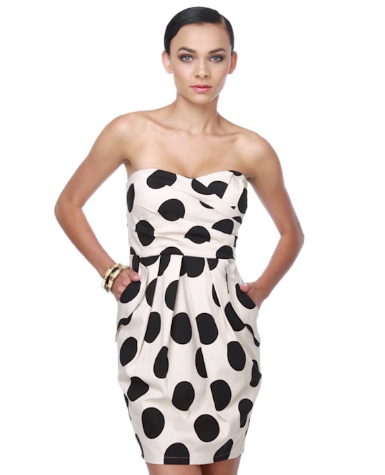 Spot On Polka Dot Dress