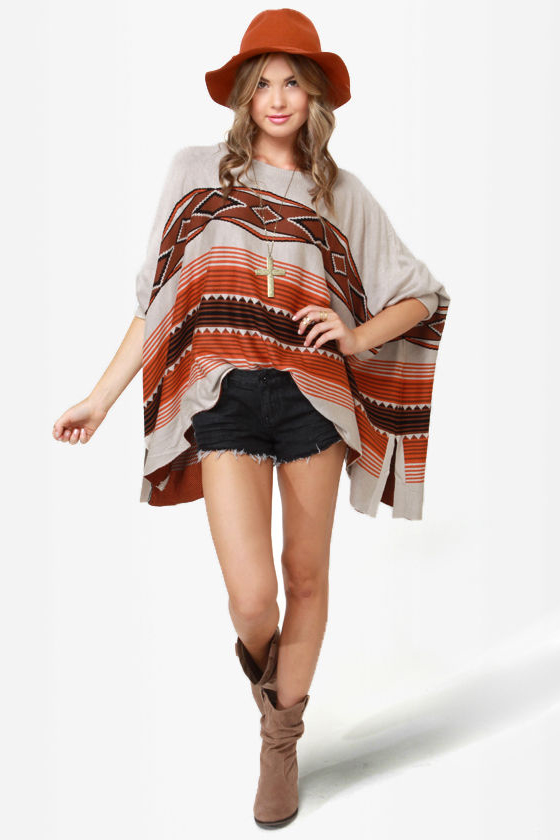 Diamondback Brown Sweater Top