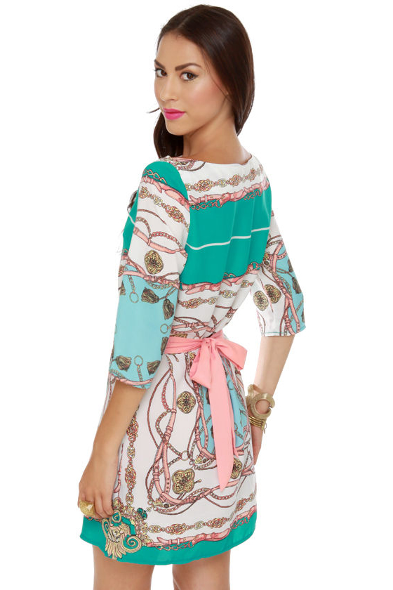 All Access-ory Pass Print Dress