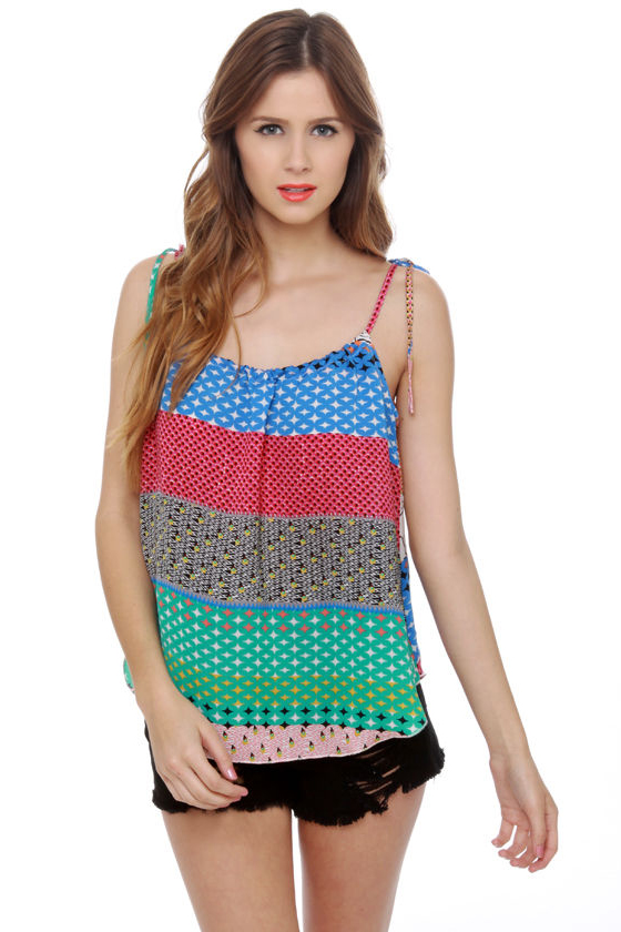 O'Neill Delightful Print Tank Top