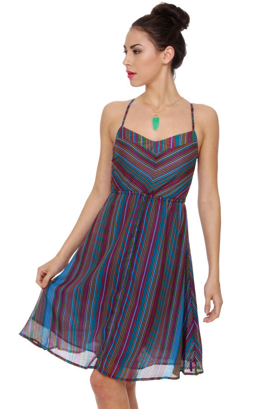 O'Neill Sunshine Seaport Striped Dress