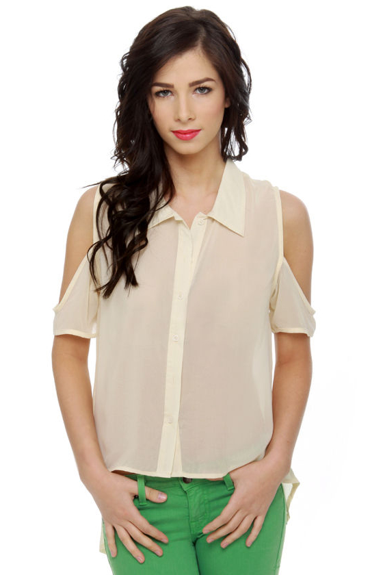 Smooth Operator Cream Top