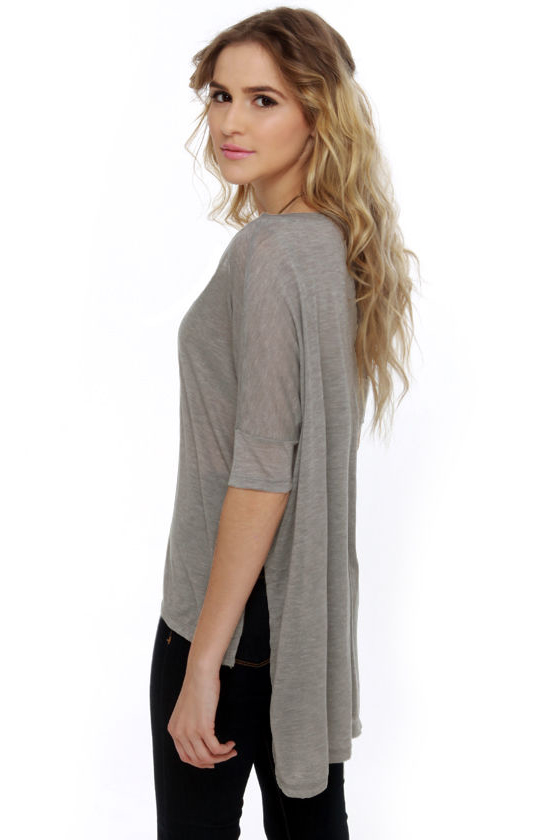 Get Along and Short Grey Top
