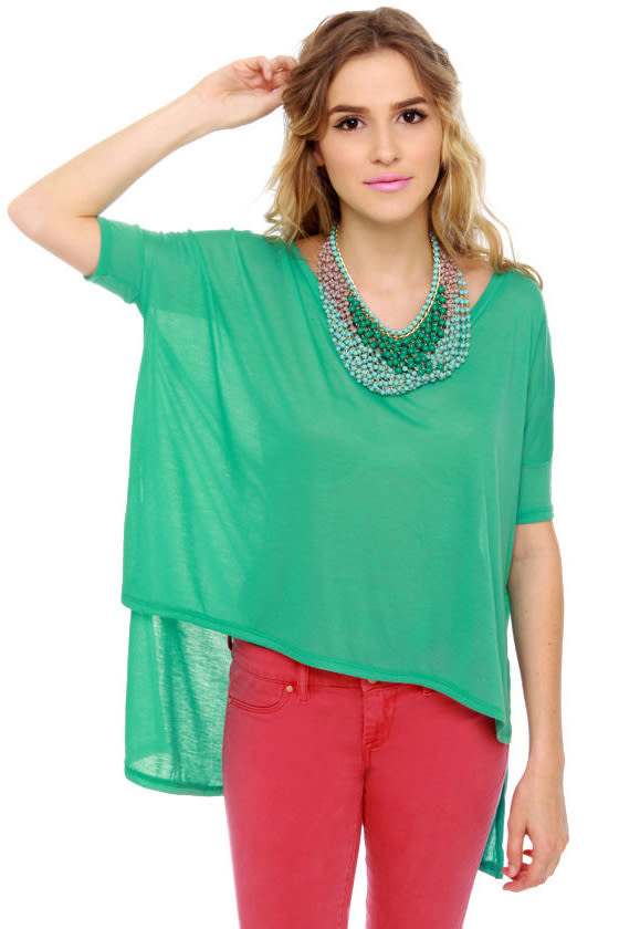 Get Along and Short Teal Top
