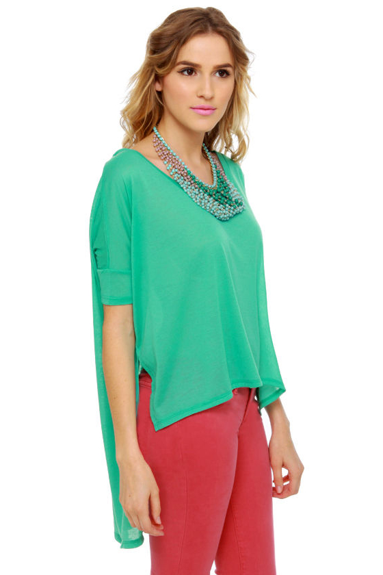 Get Along and Short Teal Top