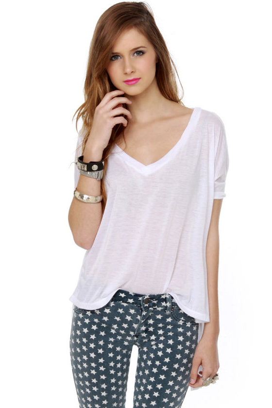 Get Along and Short White Top