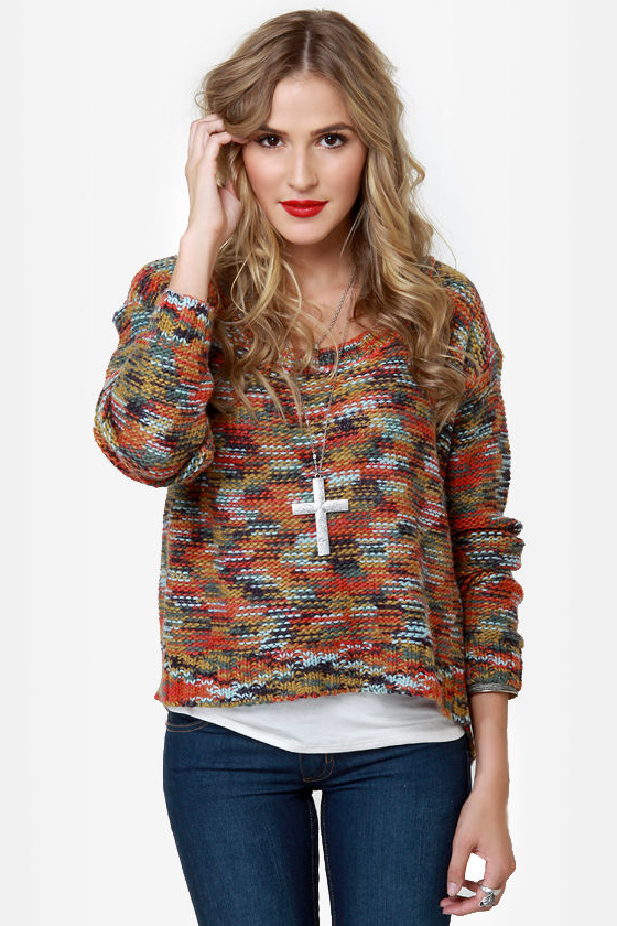 Roxy Elm Multi Knit Sweater