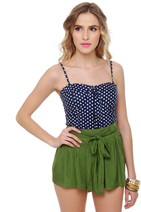 Lily Picking Green Shorts