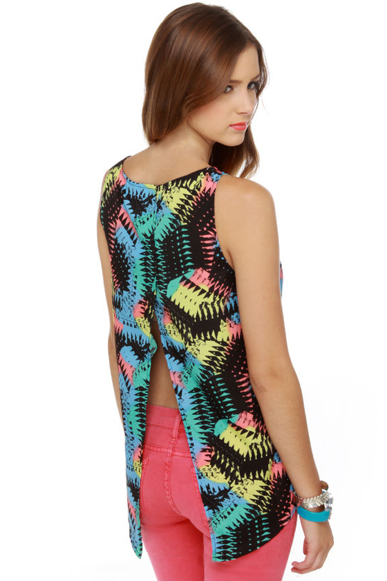 Volcom Girl Crush Print Tank Top