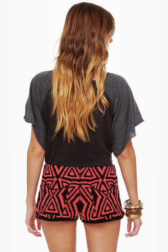 Volcom Machu Peaches Knit Hot Pants