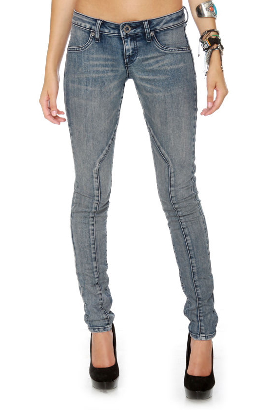 Volcom Pistol Laz-E Wash Jeggings