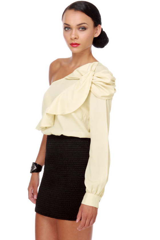 Who's That Girl One Shoulder Dress