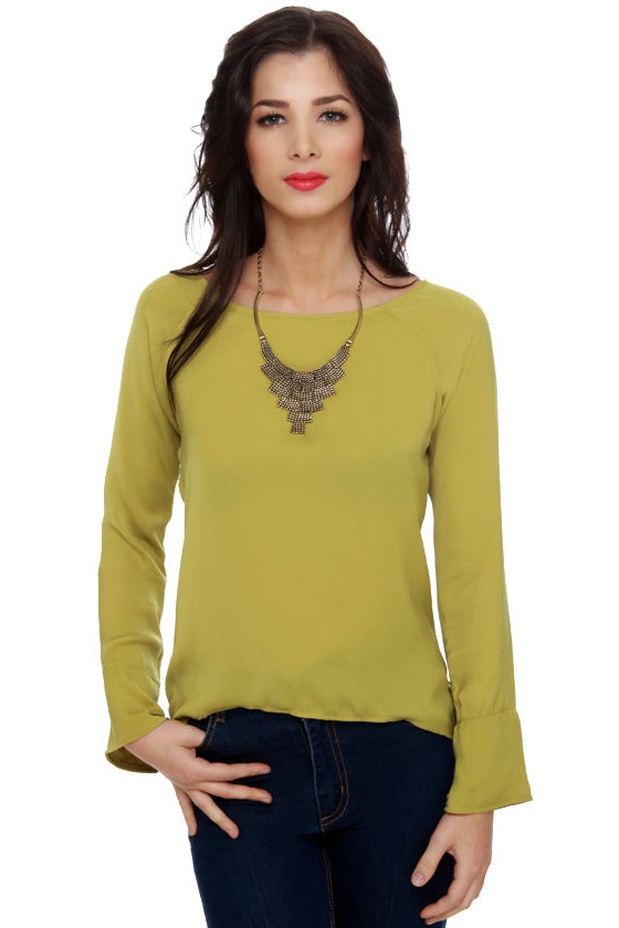 Sweet Pea Green Top