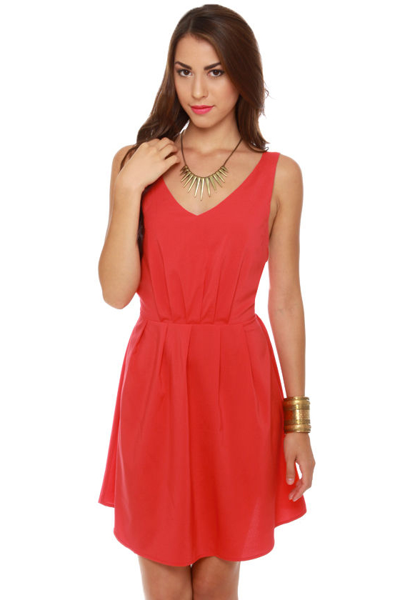 Monsoon Season Red Dress