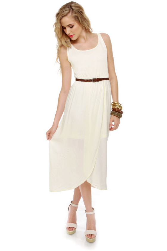 Walkabout Ivory Midi Dress