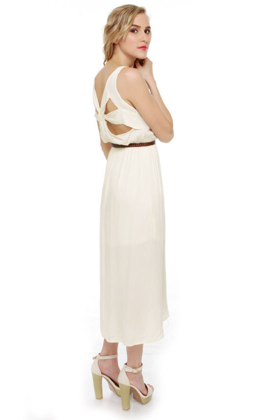 Walkabout Ivory Midi Dress