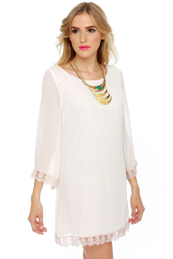 Angel Food Cake Ivory Dress