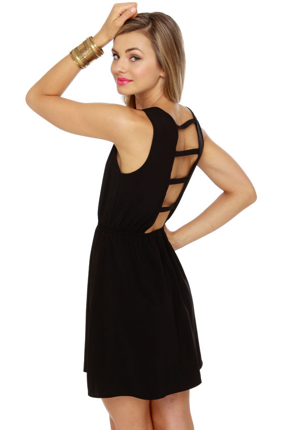 Bridge the Gap Black Dress
