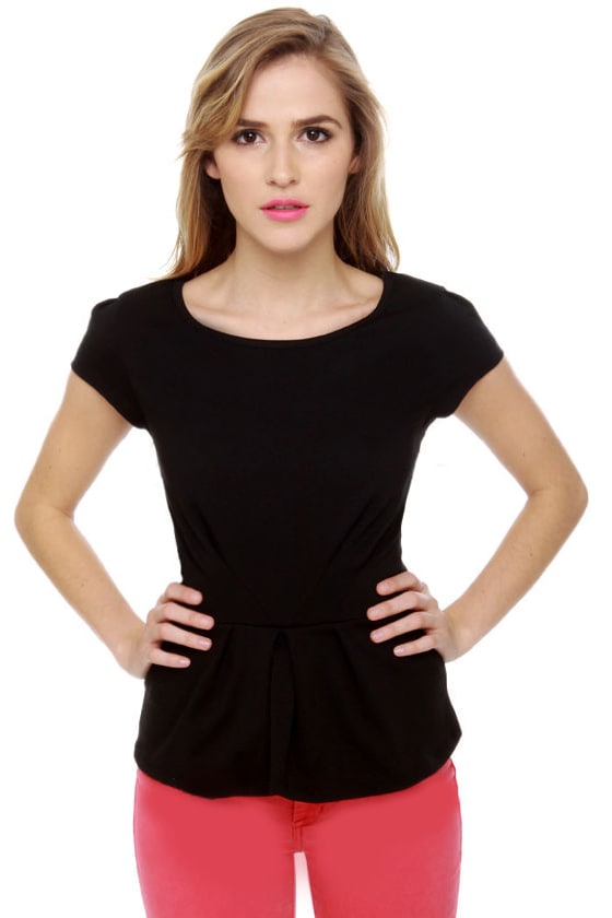Dare to Flare Black Top