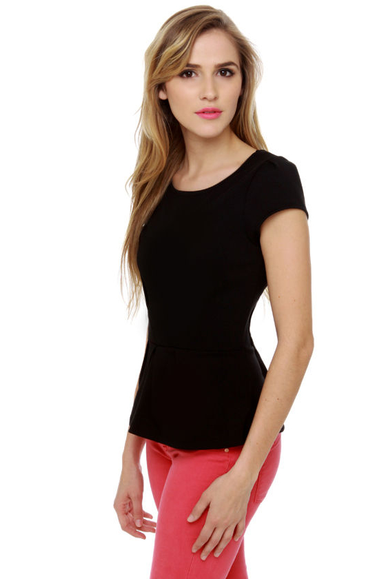 Dare to Flare Black Top