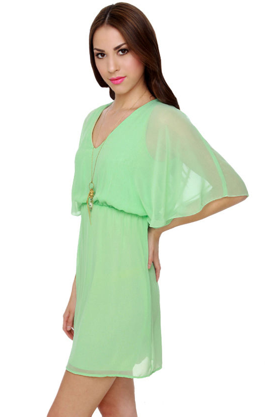 Isairis Mint Green Dress