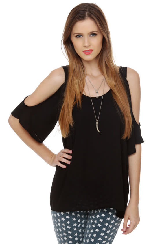 Deep V Diving Black Top