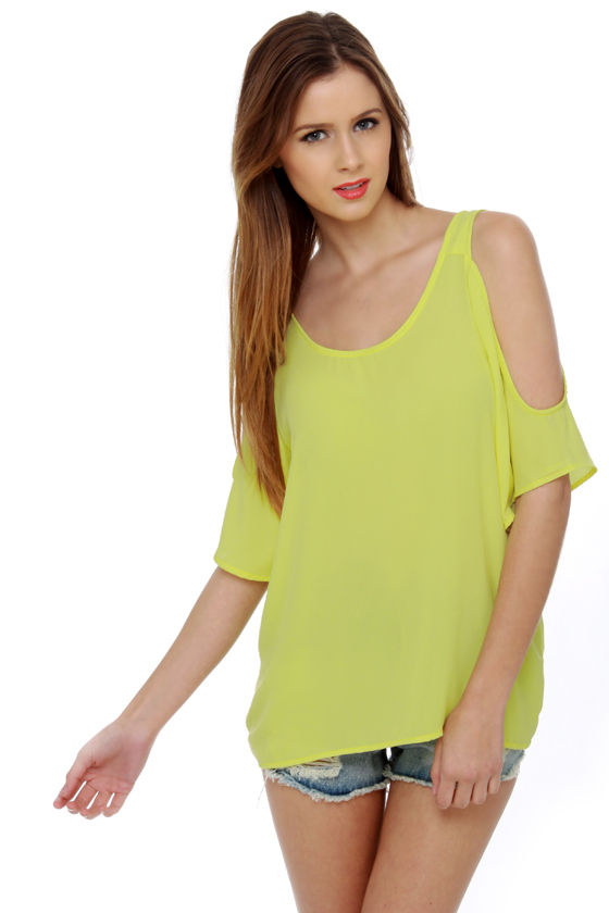 Deep V Diving Yellow Top