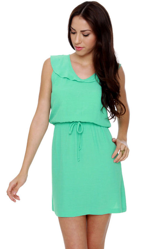 Lucy Love Breanne Mint Dress