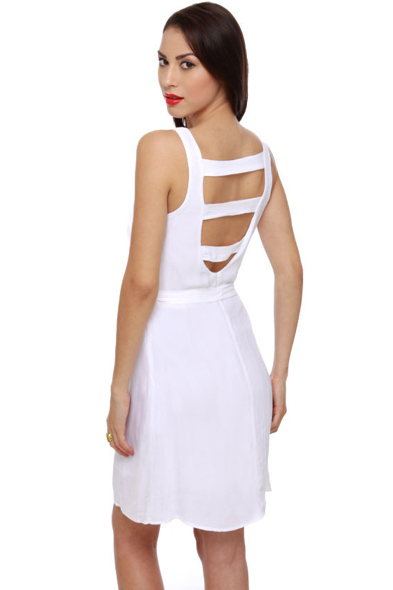 Lucy Love Winona White Dress