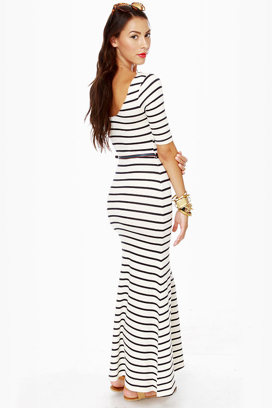 Tall Tales Striped Maxi Dress