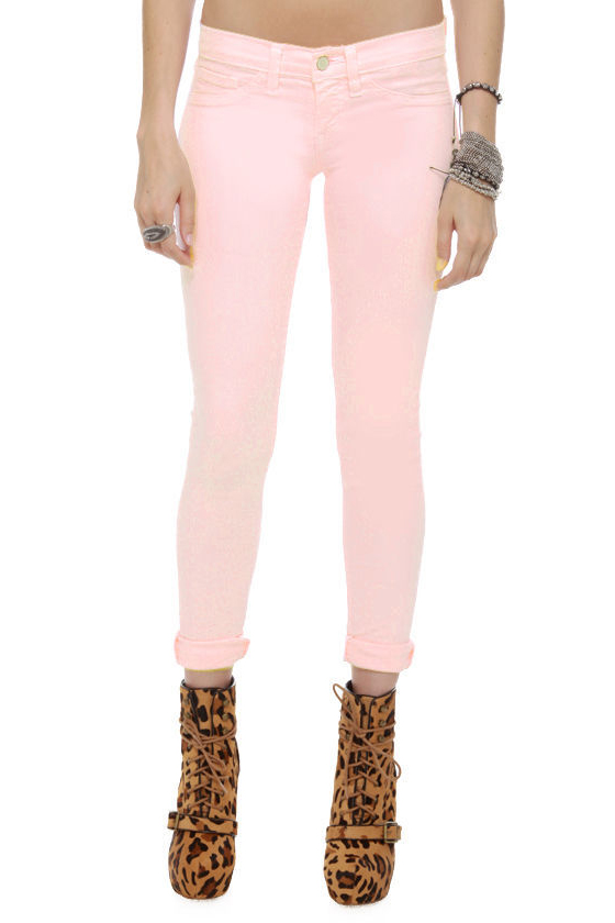 Flying Monkey Brave Soul Baby Pink Jeggings
