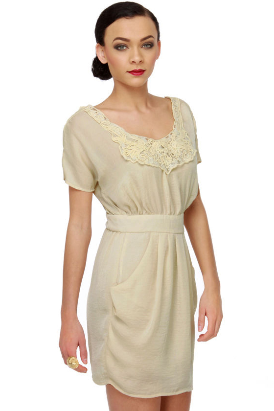 White Chocolate Ganache Ivory Dress