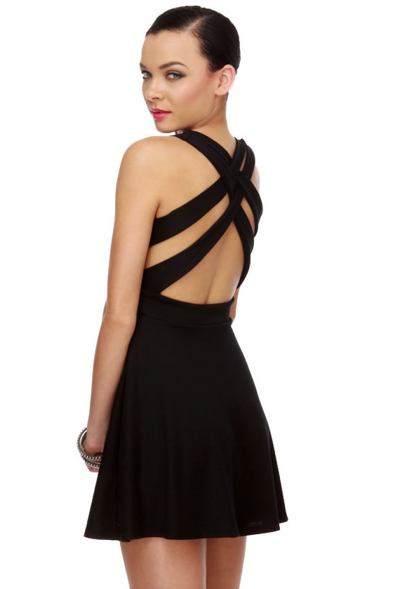 criss cross back sundress