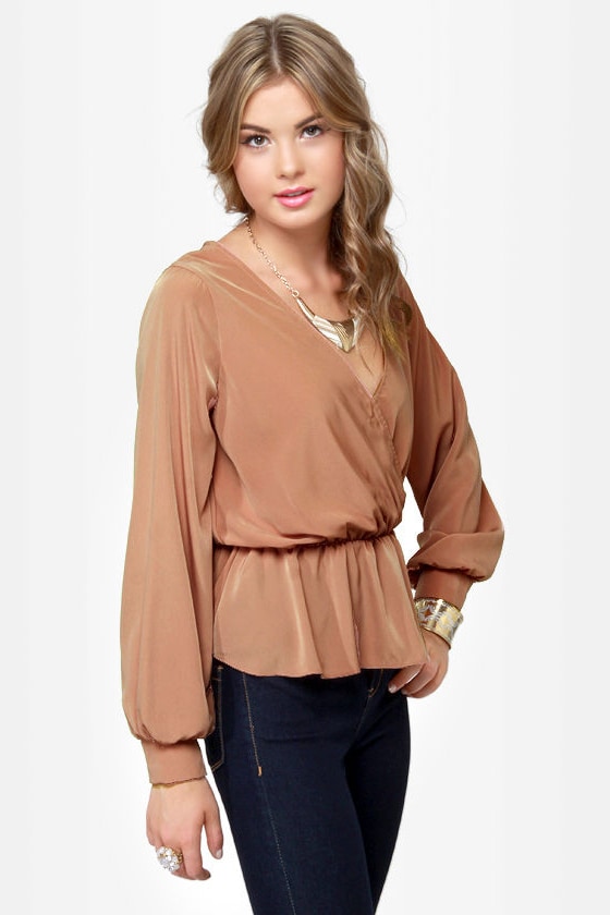 LULUS Exclusive Office Party Blush Top