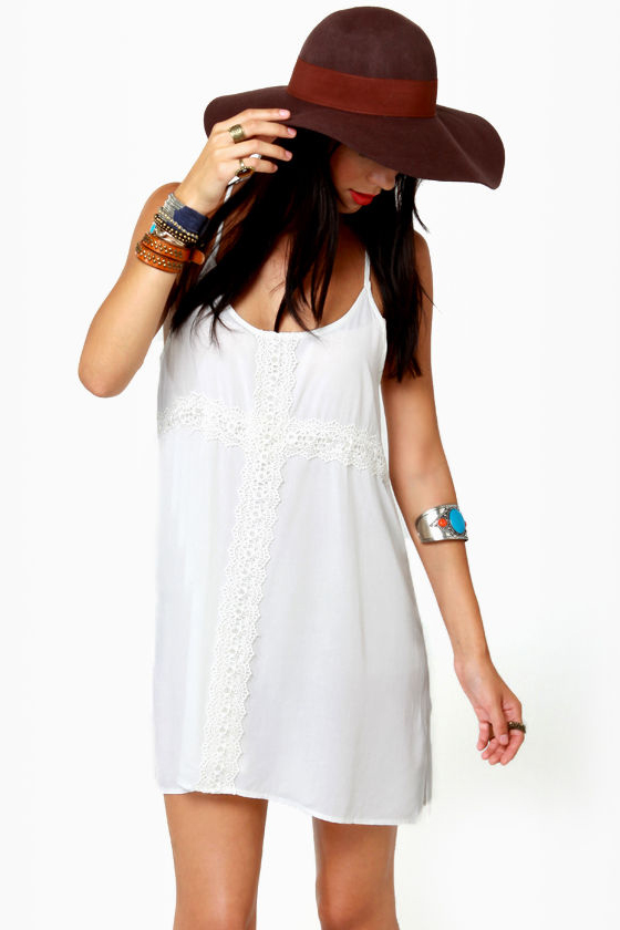 Fancy Free Ivory Dress