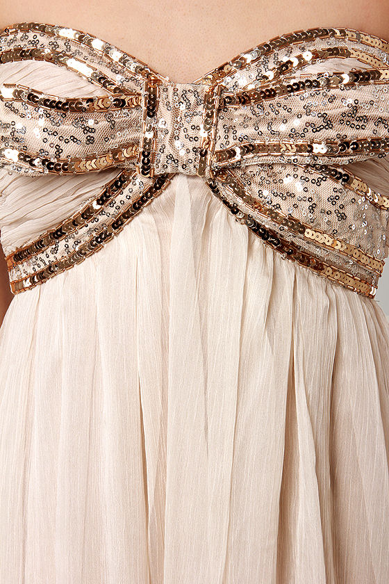 Seher dress beige