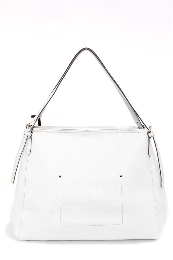 Cute White Tote - White Handbag - Bucket Bag - $35.00 - Lulus