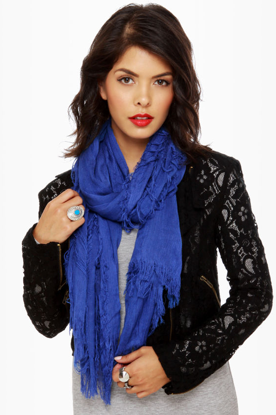 True Fringe-ship Fringe Scarf