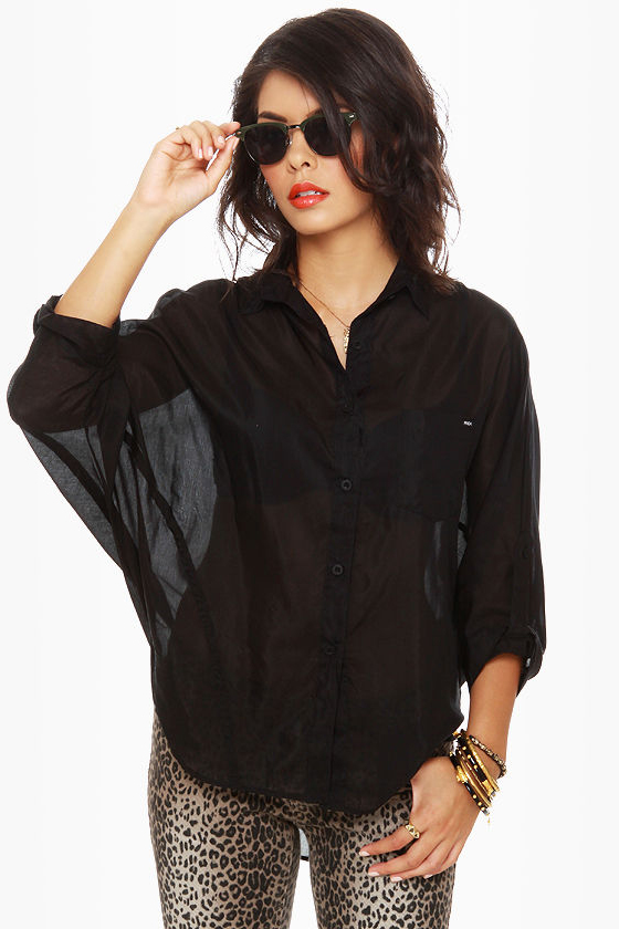 RVCA Beat Keeper Black Top