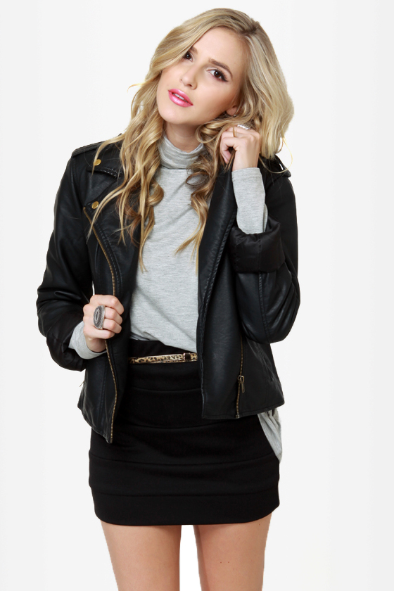 Heroes in a Half Shell Grey Turtleneck Top