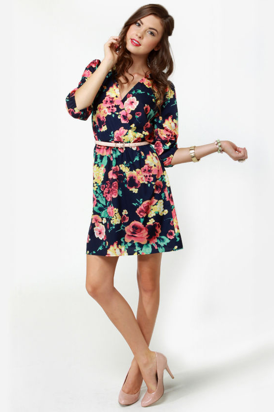 Primrose and Proper Floral Print Dress