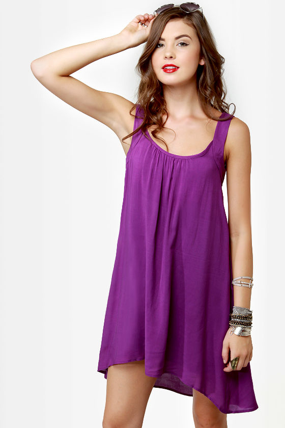 The Real Deal Purple Dress