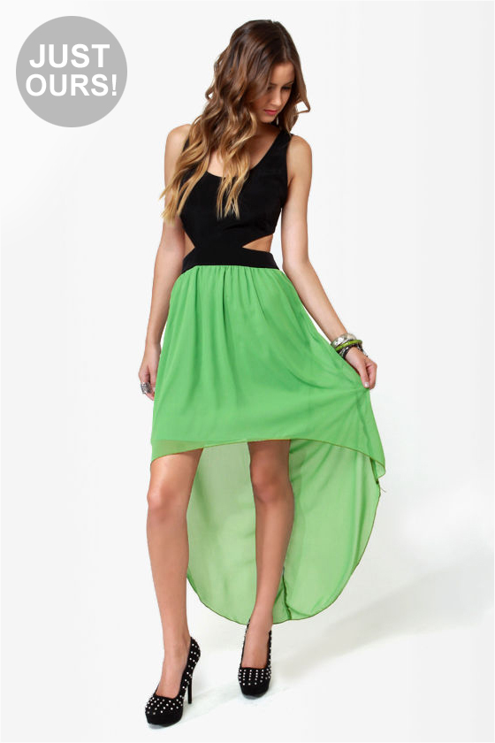 Cute Green Dress - High Low Dress - Sleeveless Dress - $44.50 - Lulus