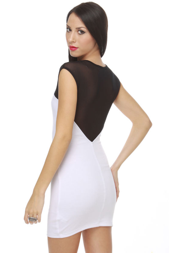 Hot for Hieroglyphs White Dress