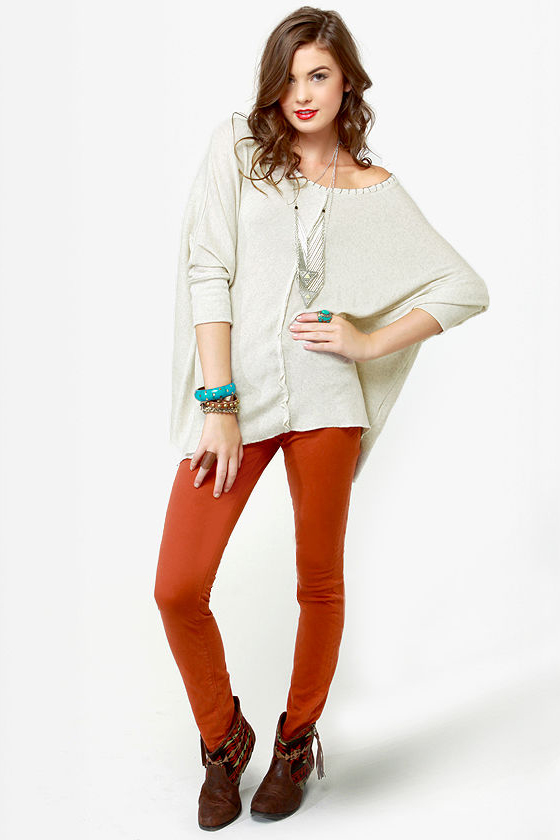 Black Sheep Melody Heather Grey Sweater
