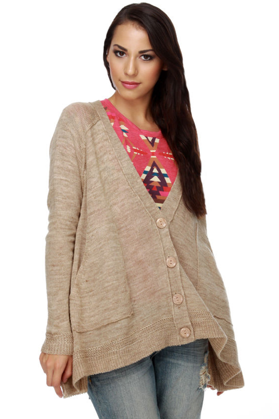 Costa Blanca Baked to Perfection Light Brown Sweater