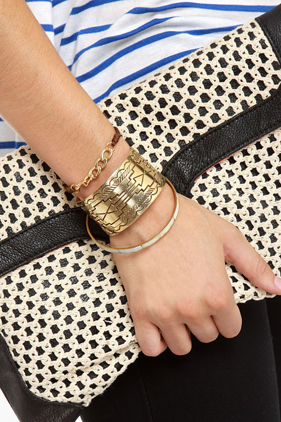 Jen\\\\\\\\\\\\\\\'s Pirate Booty Distant Mesa Gold Cuff