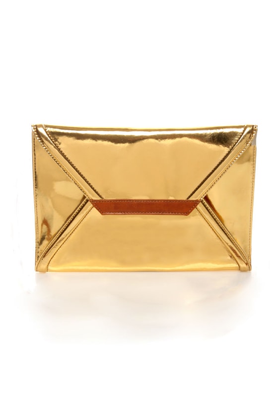 yellow gold handbag