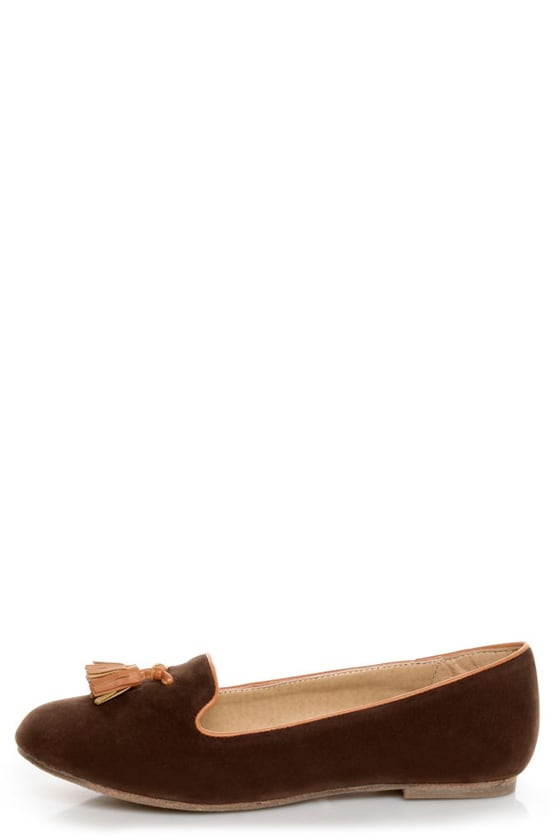 tan smoking slippers