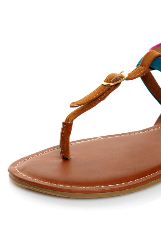 chestnut color sandals